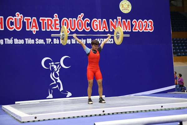 Khai mạc Giải vô địch cử tạ trẻ quốc gia 2023 - Anh 1