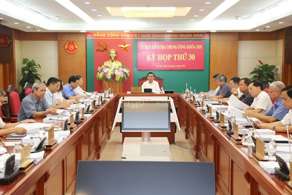 Ủy ban Kiểm tra Trung ương kỷ luật nhiều tổ chức, cá nhân - Anh 1