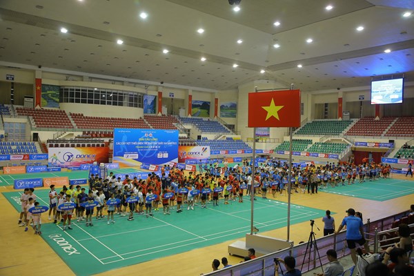 382 VĐV dự Giải cầu lông các tay vợt thiếu niên, trẻ xuất sắc quốc gia 2023 - Anh 3