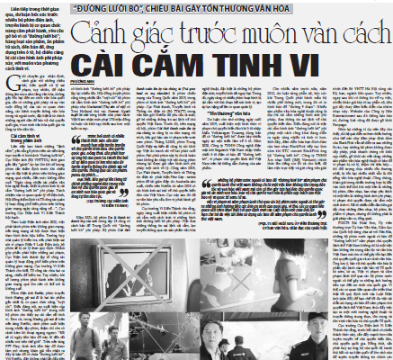 “Đường lưỡi bò”, chiêu bài gây tổn thương văn hóa: Thể hiện thái độ dứt khoát, kiên quyết - Anh 1