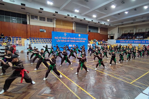 Khởi tranh Giải Võ thuật cổ truyền Hà Nội mở rộng lần thứ 38 - Anh 2