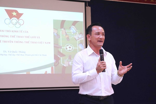 Khai giảng Lớp bồi dưỡng kiến thức quản lý nhà nước về TDTT - Anh 3