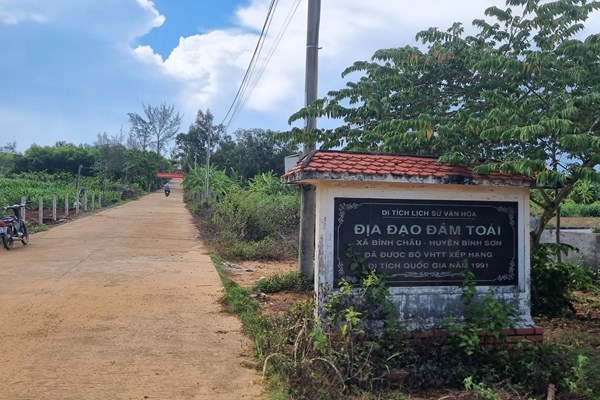 Di tích lịch sử quốc gia địa đạo Đám Toái - nơi an nghỉ 66 thương, bệnh binh, y, bác sĩ - Anh 4