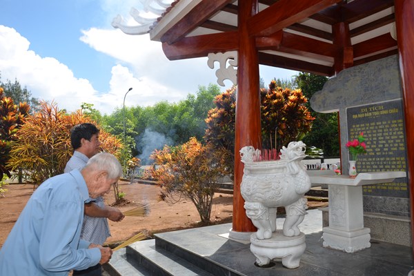 Di tích lịch sử quốc gia địa đạo Đám Toái - nơi an nghỉ 66 thương, bệnh binh, y, bác sĩ - Anh 3