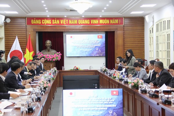 Bộ VHTTDL: Thỏa thuận hợp tác văn hóa và du lịch với tỉnh Wakayama (Nhật Bản) - Anh 4