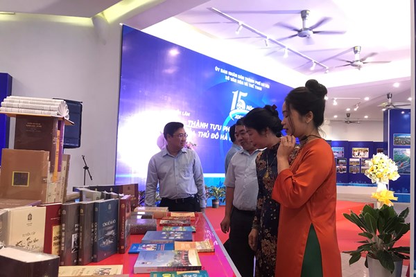 Triển lãm ảnh thành tựu 15 năm mở rộng địa giới hành chính Hà Nội - Anh 2