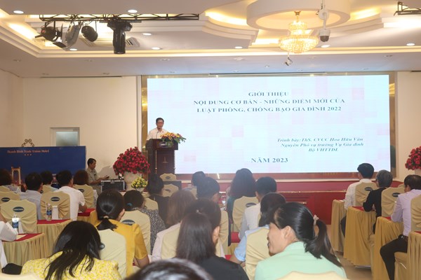 Đà Nẵng: Tuyên truyền, phổ biến Luật Phòng, chống bạo lực gia đình - Anh 1