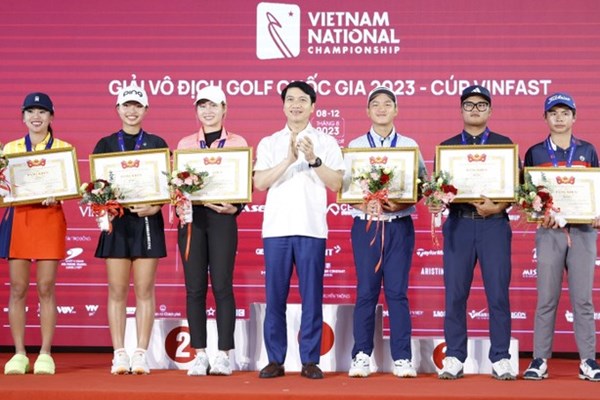 Nhất Long, Chúc An giành chiến thắng tại Giải Vô địch Golf quốc gia 2023 - Anh 4