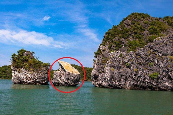 Hòn trống mái ở vịnh Hạ Long có nguy cơ bị gãy, đổ: Cần ngay giải pháp bảo tồn cấp thiết - Anh 3