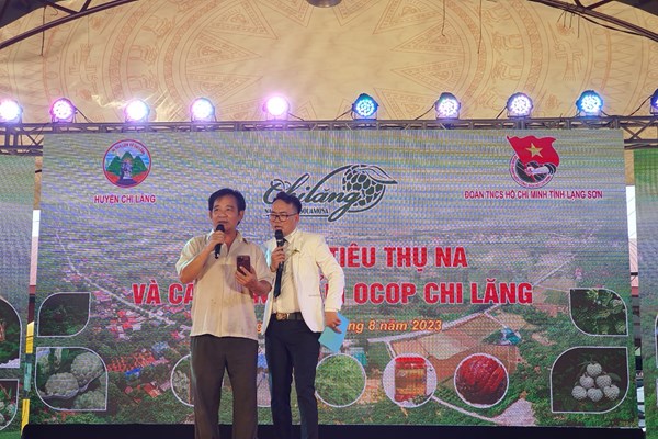 Lạng Sơn: Quảng bá, tiêu thụ na và các sản phẩm OCOP Chi Lăng - Anh 1