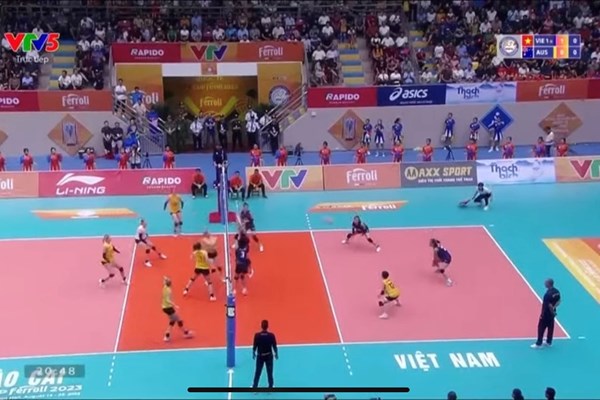 Hai đội tuyển bóng chuyền nữ Việt Nam tạm dẫn đầu giải bóng chuyền VTV Cup 2023 - Anh 2