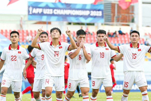 U23 Việt Nam thắng trận ra quân giải Đông Nam Á - Anh 1