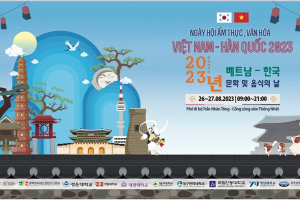 Ngày hội Ẩm thực, Văn hoá Việt Nam - Hàn Quốc tại phố đi bộ Trần Nhân Tông - Anh 1