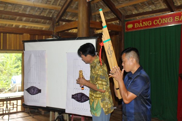 Truyền dạy khèn bè dân tộc Thái góp phần bảo tồn, phát huy giá trị văn hóa truyền thống - Anh 2