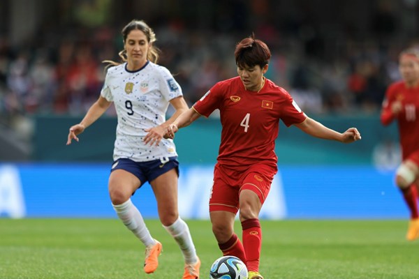 Hai cầu thủ Việt Nam đạt chỉ số ấn tượng tại World Cup nữ 2023 - Anh 2