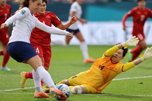 Hai cầu thủ Việt Nam đạt chỉ số ấn tượng tại World Cup nữ 2023 - Anh 1