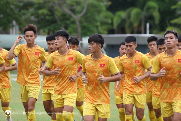 U23 Việt Nam sẵn sàng cho trận bán kết giải Đông Nam Á - Anh 2
