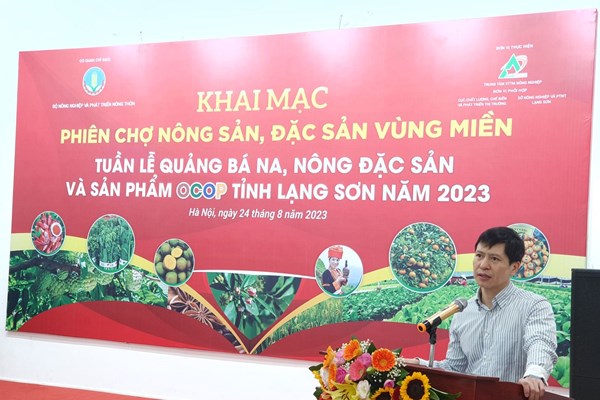 Phiên chợ đặc sản vùng miền và Tuần lễ quảng bá na Lạng Sơn tại Hà Nội - Anh 2