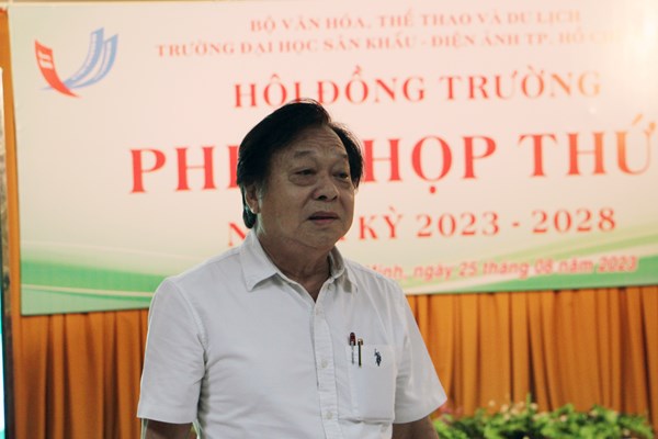 Trường ĐH Sân khấu - Điện ảnh TP.HCM kiện toàn chức danh lãnh đạo, quản lý - Anh 2