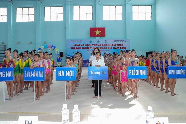 Giải vô địch trẻ và các nhóm tuổi Thể dục nghệ thuật quốc gia 2023 - Anh 1