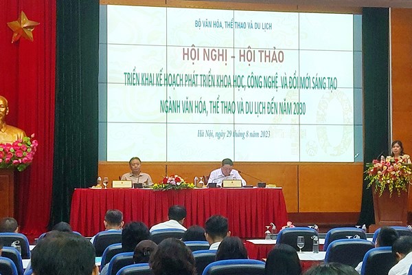 Phát triển khoa học, công nghệ và đổi mới sáng tạo ngành VHTTDL - Anh 1