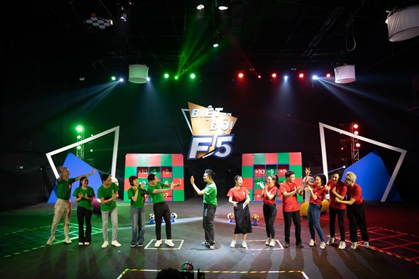 Gameshow “Biệt đội F5” lên sóng truyền hình từ 1.9 - Anh 1