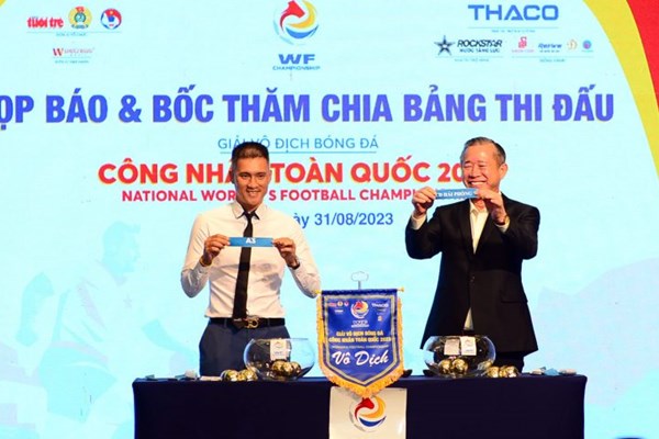 64 đội tham dự Giải Vô địch Bóng đá Công nhân toàn quốc 2023 - Anh 2