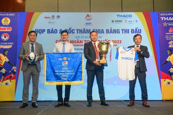64 đội tham dự Giải Vô địch Bóng đá Công nhân toàn quốc 2023 - Anh 1