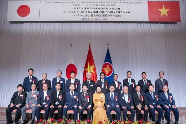 Lễ kỷ niệm 78 năm Quốc khánh nước CHXNHC Việt Nam tại Fukuoka, Nhật Bản - Anh 2