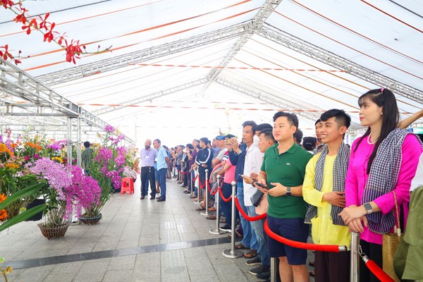 Triển lãm hoa lan mở rộng năm 2023 tại TP Cần Thơ - Anh 1