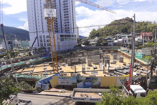 Bình Định: Xảy ra sụt lún đất ở tại dự án Chung cư TP Quy Nhơn - Anh 3