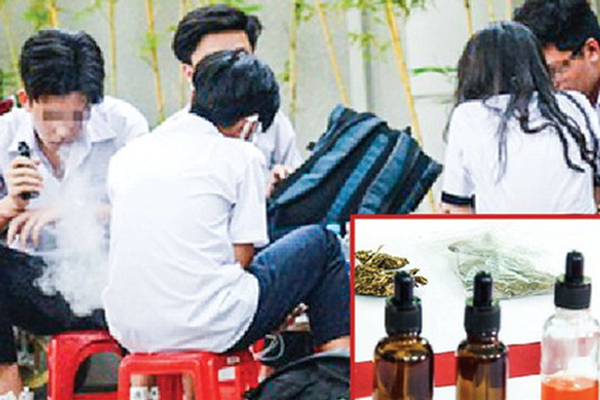 Phòng chống tác hại thuốc lá điện tử ngay khi bắt đầu năm học mới - Anh 1
