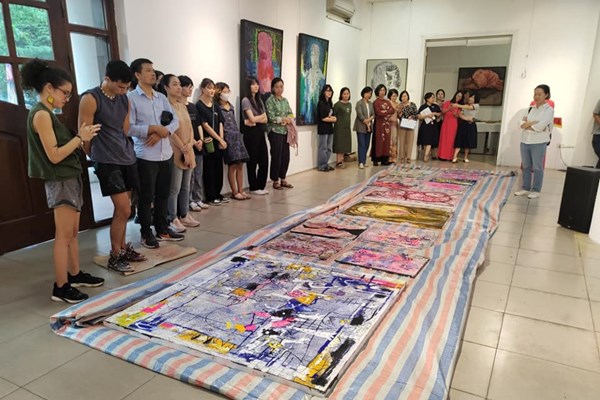 Xưởng thực hành nghệ thuật “Gặp gỡ sáng tạo” - Anh 4