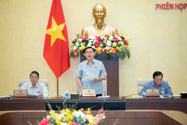 Khai mạc phiên họp thứ 26 của Uỷ ban Thường vụ Quốc hội - Anh 1