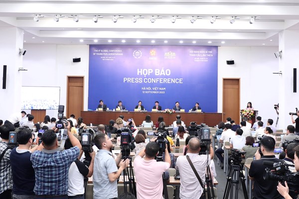 Hội nghị Nghị sĩ trẻ toàn cầu lần thứ 9: Thúc đẩy tôn trọng đa dạng văn hoá vì sự phát triển bền vững - Anh 3
