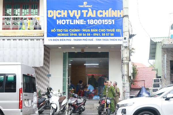 Công an Thừa Thiên Huế mở đợt cao điểm tấn công tội phạm “tín dụng đen” - Anh 1
