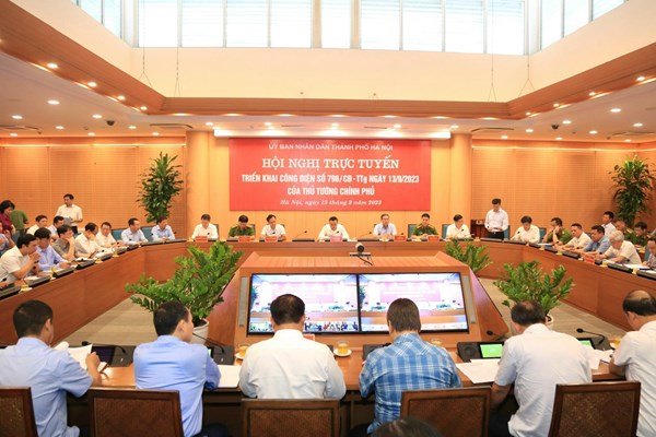 Lãnh đạo Công an TP Hà Nội: 