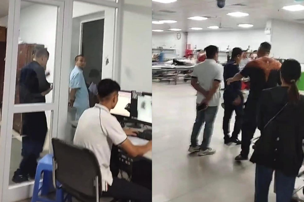 Vụ nhân viên chụp X-quang Bệnh viện Việt Đức bị tố sàm sỡ nữ bệnh nhân: Công an vào cuộc - Anh 1