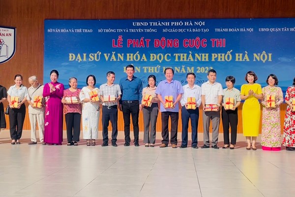 Phát động cuộc thi Đại sứ Văn hóa đọc TP. Hà Nội lần thứ III - Anh 3