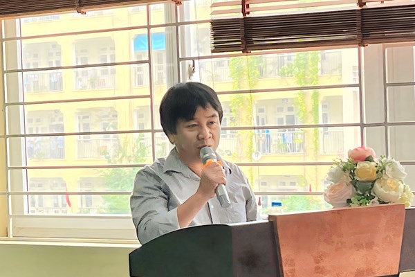 Lễ phát động và tập huấn chuyên môn giải bóng rổ học sinh tiểu học Hà Nội 2023 - Anh 1