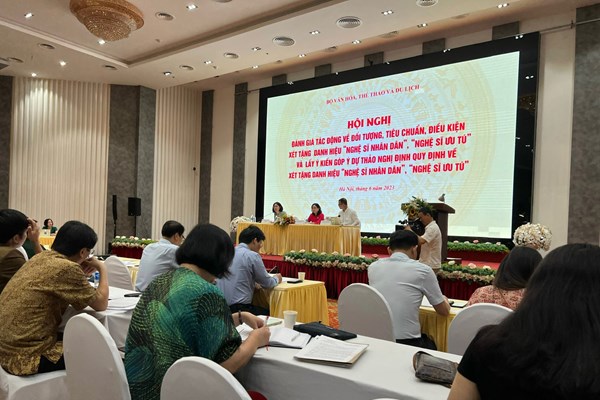 Dự thảo quy định xét tặng danh hiệu Nghệ sĩ Nhân dân, Nghệ sĩ Ưu tú: Sẽ tháo gỡ vướng mắc với “trường hợp đặc biệt” - Anh 2