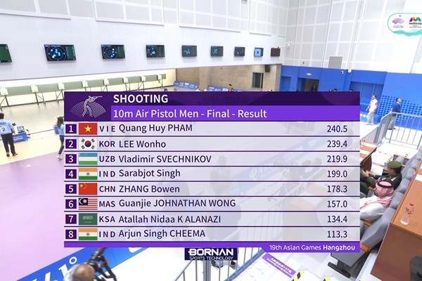 Việt Nam đoạt HCV đầu tiên tại Asian Games 19 - Anh 2