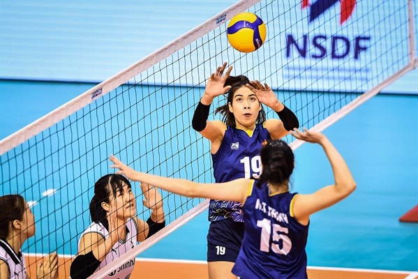 Bóng chuyền nữ Việt Nam tại Asian Games 19: Tự tin trước thách thức - Anh 1