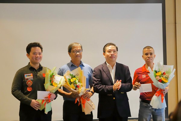 Billiards Viet Nam vinh danh nha vo dich va a quan the gioi - Anh 1