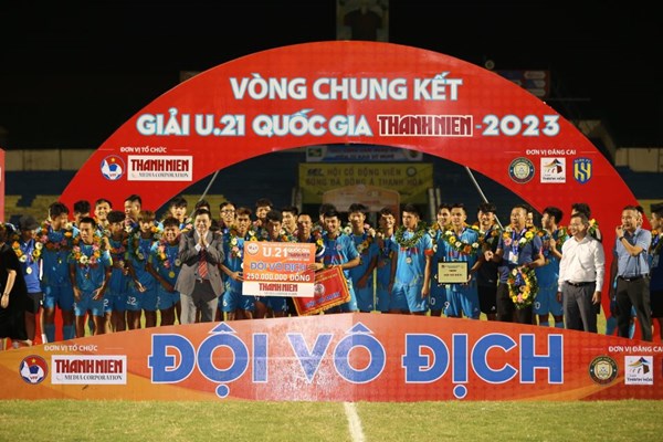 PVF-CAND vô địch giải U21 Quốc gia 2023 - Anh 2