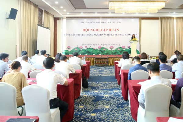 Bộ VHTTDL: Tổ chức Hội nghị tập huấn nghiệp vụ về truyền thông chính sách - Anh 1
