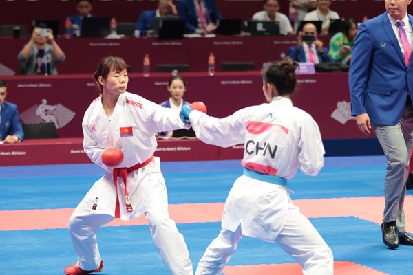 Asian Games 19: Việt Nam có thêm tấm HCB Karate - Anh 1