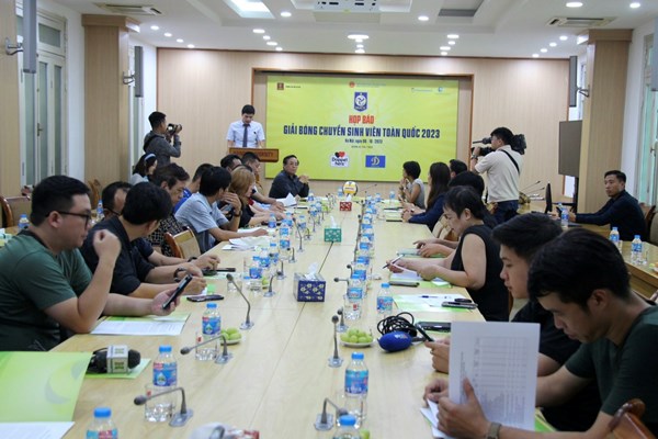 120 đội tranh tài tại Giải bóng chuyền sinh viên toàn quốc năm 2023 - Anh 1