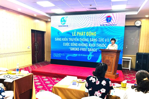 Cuộc thi sáng tác vũ điệu “Cuộc sống không khói thuốc” - Anh 1