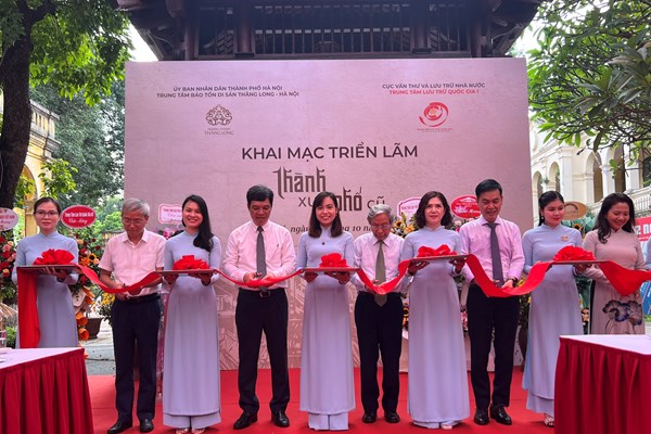 Triển lãm “Thành xưa, phố cũ”: Sự thay đổi của Hà Nội những năm cuối thế kỷ XIX - Anh 1